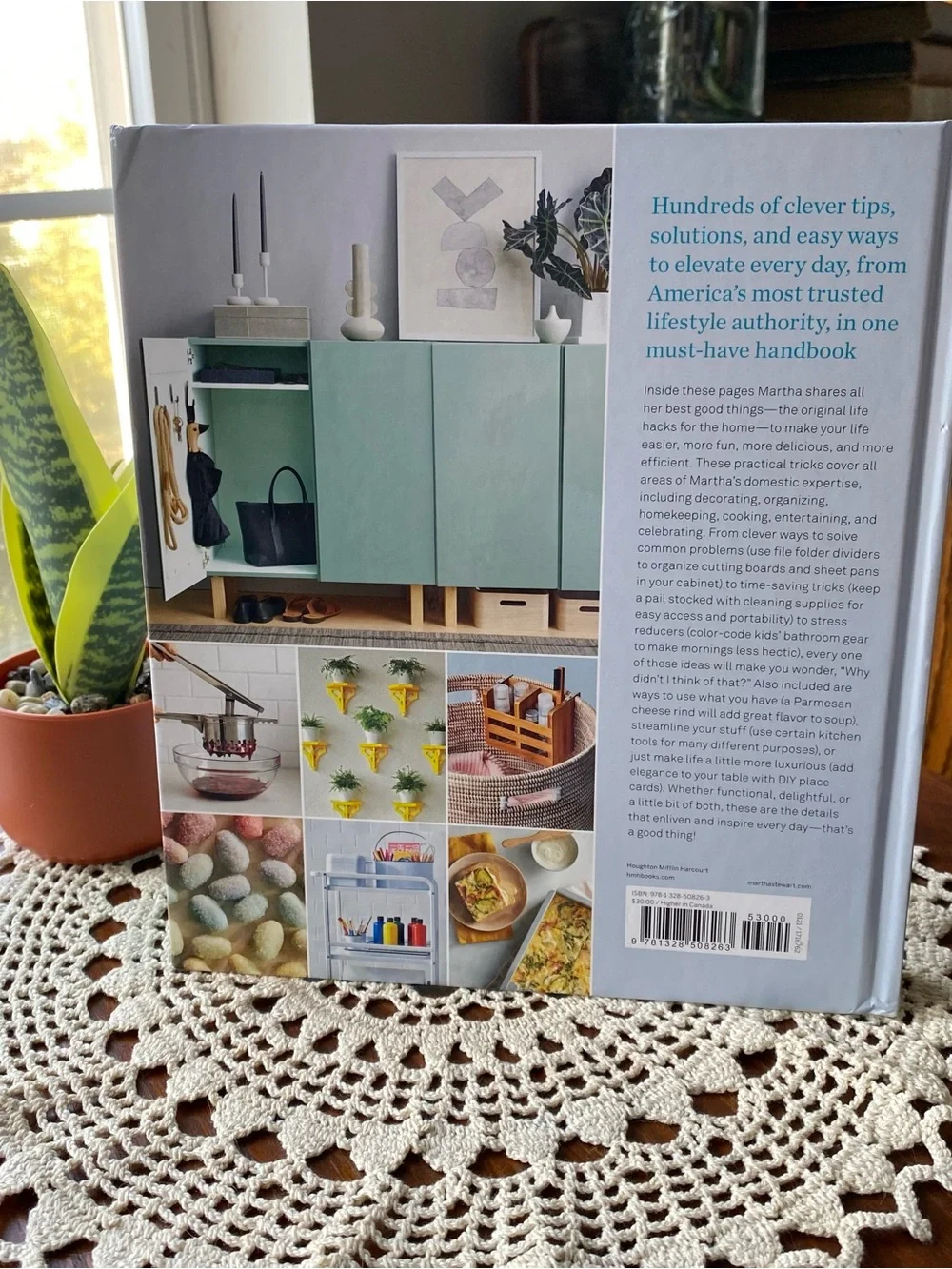 Martha Stewart Very Good Things – Teal and White Hardcover